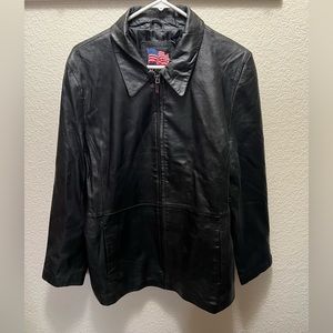 USA Leather Jackets & Coats| Color: Black | Size: XL |